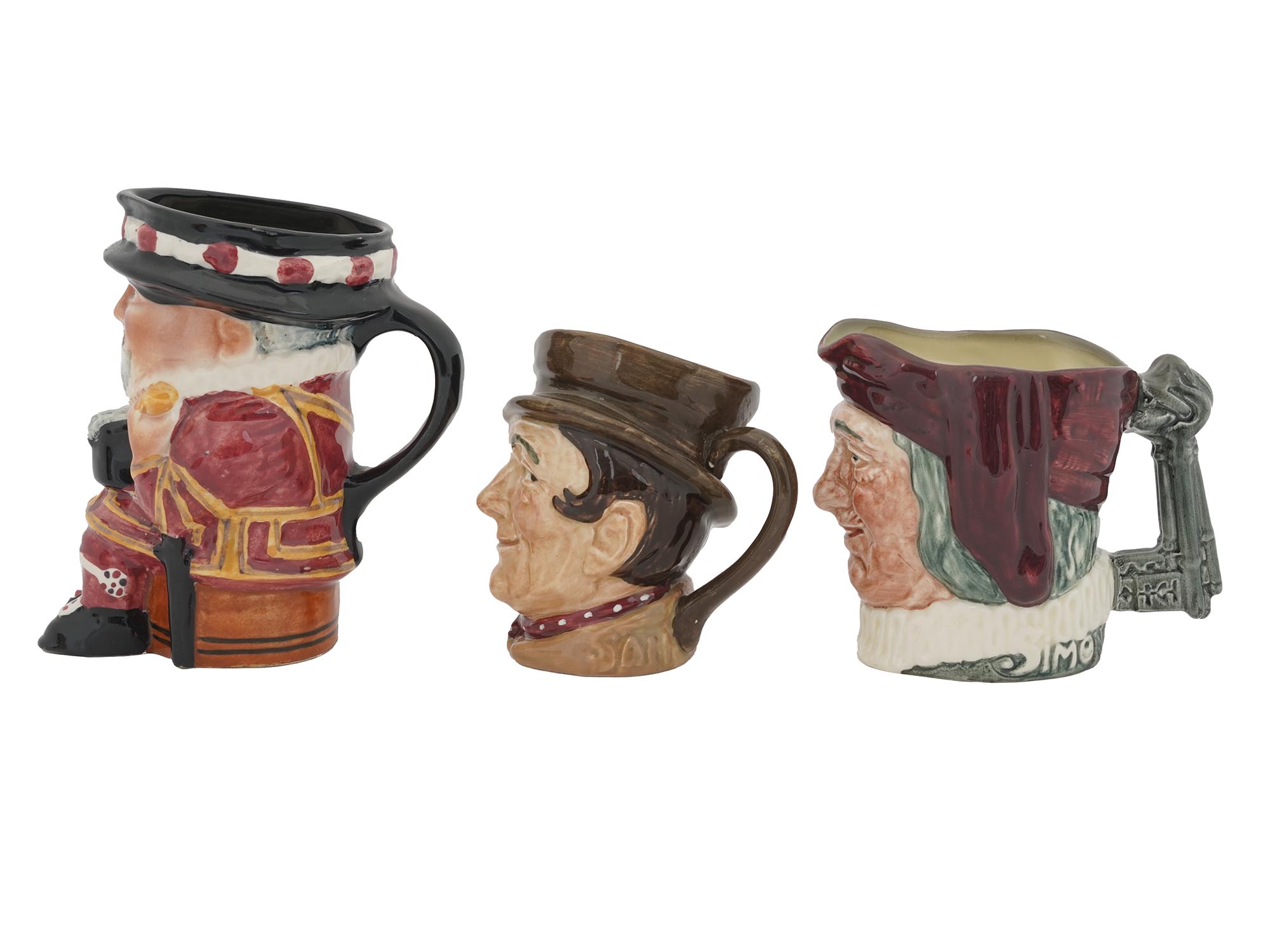 TOBY MUGS AND JUGS BY ROYAL DOULTON AND SANDLAND PIC-3